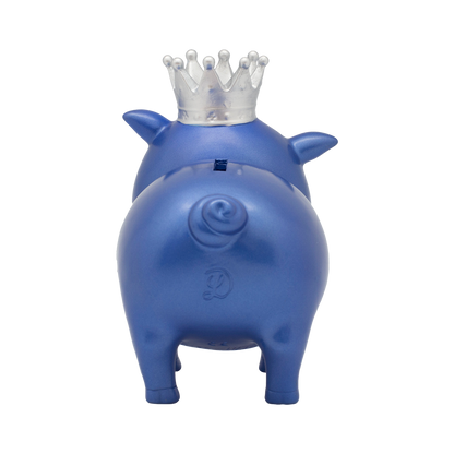 Crown Blue Diamond Pig