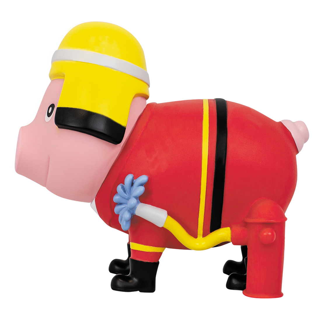 Feuerwehrmann Schwein