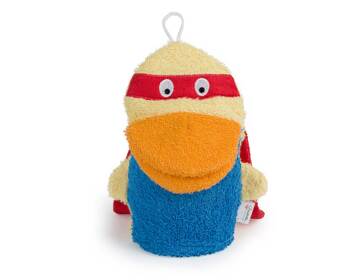 Super Hero Duck Washcloth