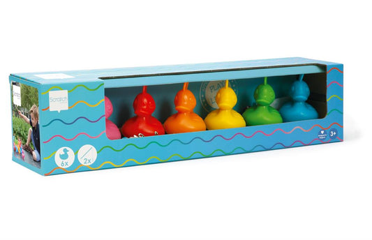 Fishing Ducks Box - Rainbow